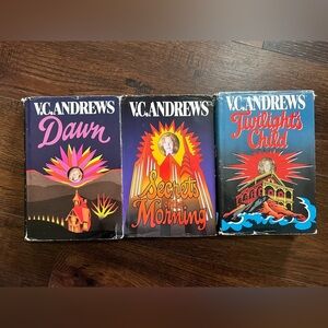 VC Andrews‎ Cutler Family Dawn Series Set Of 3 Hardcover Books